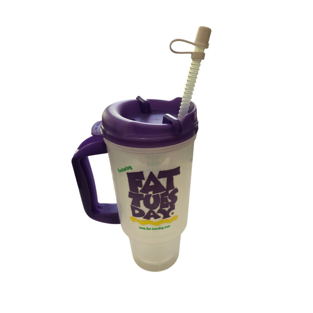 WHIRLEY 24 oz Pineapple Willy's Fat Tuesday Panama Florida Travel Cup